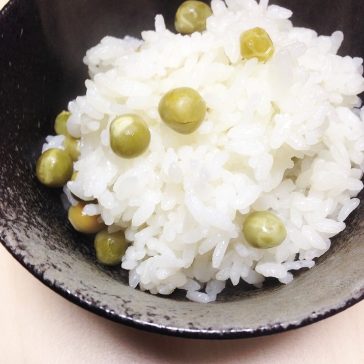 旬の味覚!!豆ご飯~昆布・塩~